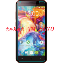 Teléfono Inteligente de vidrio templado para teXet TM-5070 TM5070 TM 5070 9 H Protector de pantalla de película protectora a prueba de explosiones 2024 - compra barato