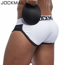 JOCKMAIL-ropa interior sexy gay para hombre, calzoncillos con copa de realce para Realce de glúteos, parte inferior de la cadera, de marca 2024 - compra barato