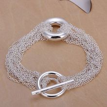 Wholesale High Quality Jewelry Bridal 925 Sterling Silver Fashion Bracelets For Women Best Gift SMTH029 Fashion Web Bracelet 2024 - buy cheap