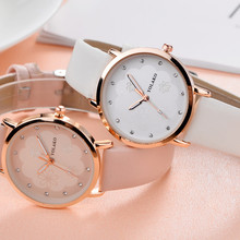 Yolako relógios femininos casual quartzo pulseira de couro relógio analógico vestido senhoras relógio de pulso relogio feminino reloj mujer 2024 - compre barato