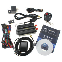 Dispositivo rastreador gps gsm/gprs tk103b para carro, dispositivo de rastreamento por controle remoto 2024 - compre barato