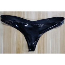 Sexy doce cor wetlook pvc látex roupa interior feminina tangas e g cordas lingerie corda femme t-back tanga cuecas bragas 2024 - compre barato