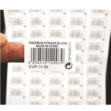 Etiquetas de papel auto-adesivas personalizadas de alta qualidade, etiquetas adesivas personalizadas de números serial 2024 - compre barato