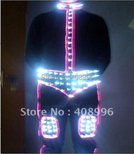 LED luminous suit for performance/glowing clothes /light up costumes 2022 - buy cheap