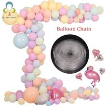 5M/lot Ballons Accessories Balloon Chain 410Holes Wedding Birthday Balloons Backdrop Decor Accessories Seal accessories pump ZXH 2024 - buy cheap