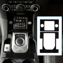 ABS Глянцевая черная центральная консоль переключения передач рамка Накладка для Land Rover Discovery 4 LR4 2010-2016 автомобильные аксессуары 2024 - купить недорого