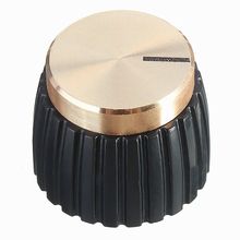 Perillas de amplificador de guitarra Push-on, tapa negra + dorada para amplificador Marshall, 10 Uds. 2024 - compra barato