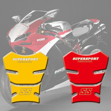 Для Ducati SS Supersport 1989 - 98 90 91 92 93 наклейка на бак мотоцикла наклейки 3D накладка на бак наклейка с рыбьей костью наклейка на бак защита 2024 - купить недорого