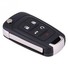 New 5 Button Entry Car Remote Control Key Fob Chip Key for CHEVROLET CAMARO for CRUZE MALIBU for SONIC GM 2024 - buy cheap