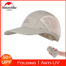 Naturehike-Gorra deportiva para correr al aire libre para hombre y mujer, visera de protección solar, plegable, transpirable, ajustable, de béisbol, UPF 50 + 2024 - compra barato