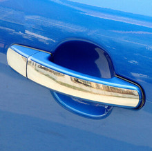 Adesivo colorido de aço inoxidável para maçaneta da porta do carro, tampas de proteção para ford focus 2 3 4 2005-2012 kuga escape 2005 + 2024 - compre barato
