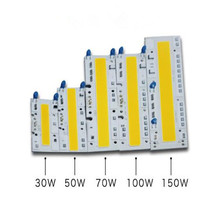 LED COB chip AC220V 110V 30w/50w/70w/100w /150w  bar LED Floodlight Lamp  module White 6000k/warm white 3000k Free Shipping 5pcs 2024 - buy cheap