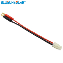 10pcs/lot Tamiya Plug to 4.0 Banana Plug with High Temperature 14 AWG Silicone Wire 215mm Lenght for DIY 2024 - buy cheap