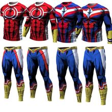 Boku No Hero Academia de My Hero Academia, traje de gimnasio para todos los Roles, uniforme de escuela secundaria, ropa deportiva, disfraz de Anime 2024 - compra barato