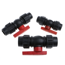 20/25/32mm Plastic Water Pipe Quick Valve Connector PE Tube Ball Valves Accessories 2024 - buy cheap