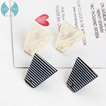 Ritoule DIY handmade jewelry accessories resin geometric quadrilateral with hole earrings accessories 2024 - buy cheap