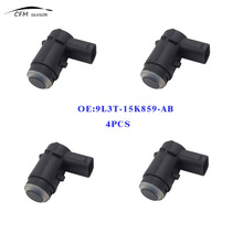 4 pcs New 9L3T-15K859-AB PDC Bumper Sensor de Estacionamento de Backup Para Ford Com O-Anel 2024 - compre barato