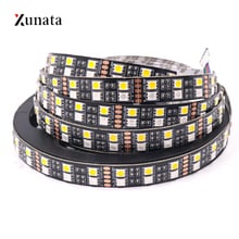 5 m 12 V 24 V SMD5050 LED tira de luz 120 Leds/m doble fila LED cinta blanca cálida tira de luz LED blanca RGBW RGBWW impermeable 2024 - compra barato