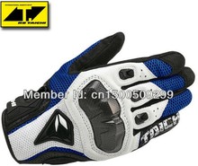 Guantes todoterreno de fibra de carbono para motocicleta, guantes de Caballero de medio cuero, M, L, XL, 391, gran oferta 2024 - compra barato