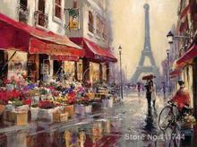 Онлайн художественная галерея апреля в Париже Brent Heighton пейзаж Современный Высокое качество ручная роспись 2024 - купить недорого