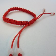 Pulsera de cuerda de cordel rojo para mujer, brazalete del cordón de la suerte de la amistad, regalo de joyería 2024 - compra barato