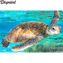 Dispaint Full Square/Round Drill 5D DIY Diamond Painting "Animal sea turtle" 3D Embroidery Cross Stitch Home Decor Gift A18946 2024 - buy cheap