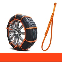 Mini pneu de plástico universal, pneu de inverno, corrente de neve para automóveis/suv, autocross antiderrapante ao ar livre com 10 peças 2024 - compre barato