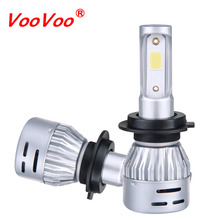 VooVoo-bombilla Led de coche H7, luces H11, 72W, 8000LM, 8000K, 4300K, H11, 9005, HB3, 9006, HB4, H1, 6000K 2024 - compra barato