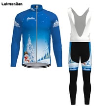 Conjunto de roupa masculina de ciclismo com camisa de manga longa, conjunto de roupas de bicicleta esporte sptgrvo lairschbandana 2019 2024 - compre barato