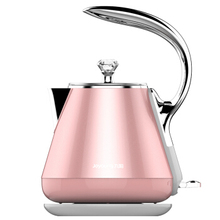 Unique Design Pink Electric Kettle 1.2L Food Grade Stainless Steel Electric Kettle Seamless Inner Anti-dry Water Boiling Machine 2024 - buy cheap