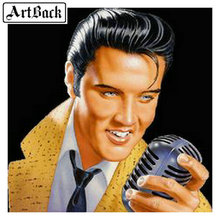 5d diy diamond painting Elvis Presley full square drill 3d diamond mosaic diamond embroidery home decoration 2024 - buy cheap