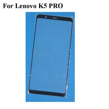 Para Lenovo K5 PRO L38041 frente LCD Lente de Cristal pantalla táctil de Lenovo K5PRO K 5 PRO pantalla táctil pantalla exterior vidrio sin flex 2024 - compra barato
