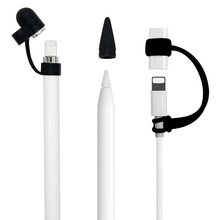3 шт./упак. пылезащитный чехол 3 в 1 стилус перо Кепки держатель кабеля адаптера для Apple Pencil для iPad Pro Аксессуары для карандашей 2024 - купить недорого