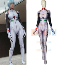 Mais novo ayanami rei cosplay traje elastano impressão 3d ayanami rei cosplay traje de halloween para a mulher/senhora fresshipping 2024 - compre barato