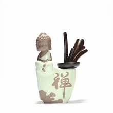 PINNY Kiln кунг-фу принадлежности для чая эбеновая чайная ложка здоровая Экологически чистая керамика украшения для чайной церемонии ручные инструменты для чая 2024 - купить недорого