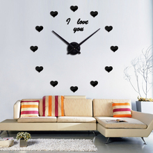 Reloj de pared de lujo para decoración del hogar, pegatinas de pared con efecto espejo, estilo corto, vida tranquila, pasillo de cuarzo, asequible, bricolaje 2024 - compra barato
