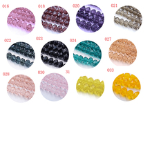 FLTMRH-cuentas de cristal de 3x4mm 140 unids/lote 016-033, cuentas espaciadoras sueltas facetadas para fabricación de joyas DIY, venta al por mayor 2024 - compra barato