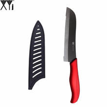 5 Inch XYJ Brand Serrated Bread Ceramic Knife Handmade Santoku Kitchen Knife Ergonomic Grip Handle High Quality Cooking Tools 2024 - buy cheap