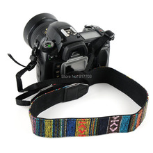 Ремень на шею для камеры DSLR, ремень в винтажном стиле, Холщовый ремень для камеры Nikon/Canon/Sony/Pentax/Olympus/Panasonic 2024 - купить недорого