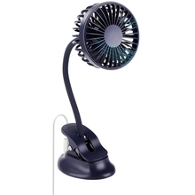 Portable Mini Clip Stroller Fan,3 Speeds Settings,Flexible Bendable Usb Rechargeable Battery Operated Quiet Desk Fan For Home, 2024 - buy cheap