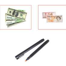 2pcs Money Checker Tester Pen Unique Ink Currency Detector Counterfeit Marker Fake Banknotes Checkering Tools Money Detector 2024 - buy cheap