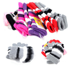 1 Pair Children Girls Boys Kids Magic Stretchy Mittens Knitted Gloves Winter Warmer #330 2024 - buy cheap