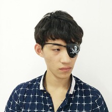 Masquerade Pirates Caribbean Eye Patch Party Decoration 10pcs/lot Halloween Cosplay Party One Eyed Eye Mask 2024 - buy cheap