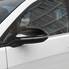 Сменная Крышка для бокового зеркала заднего вида из углеродного волокна для VW Golf 7 MK7 MK7.5 R GTI GTE GTD VII 2013- 2018 Touran 2016-17 2024 - купить недорого