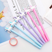 1PCS Lovely New Cartoon Creative Jumping Pony Gel Pen Student Stationery Novelty Gift School Material Office Supplies 2024 - buy cheap