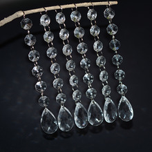 30pcs Clear Crystal Acrylic Bead Garland Chandelier Hanging  Wedding Party Decoration 2024 - buy cheap