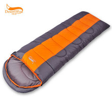 1.4kg Desert Fox outdoor sleeping bag envelope adult spring and winter double sleeping bag Can be spliced Temperature scale 0~12 2024 - buy cheap