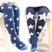 Kacakid Spring Summer Autumn Kids Girls Stocking Patyhose Cute Cotton Baby Girls Tights 1-7 Years 2024 - buy cheap