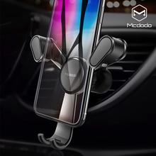 Mcdodo Автомобильная Подставка для телефона для iPhone X 8 7 крепление на вентиляционное отверстие держатель мобильного телефона 360 вращение для Samsung S9 Xiaomi HUAWEI 2024 - купить недорого