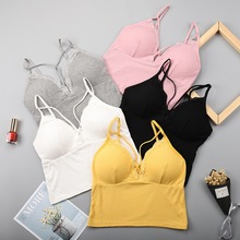Women Lace Tube Top Sexy Camisole Bralette Sexy Cross Strap Beauty Back Camisole Vest 2024 - buy cheap